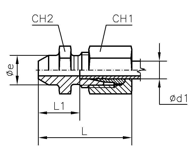 TN 91 L Niplu sudabil poza tehnica