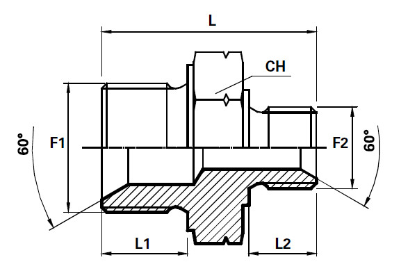 Niplu BSP - METRIC poza tehnica