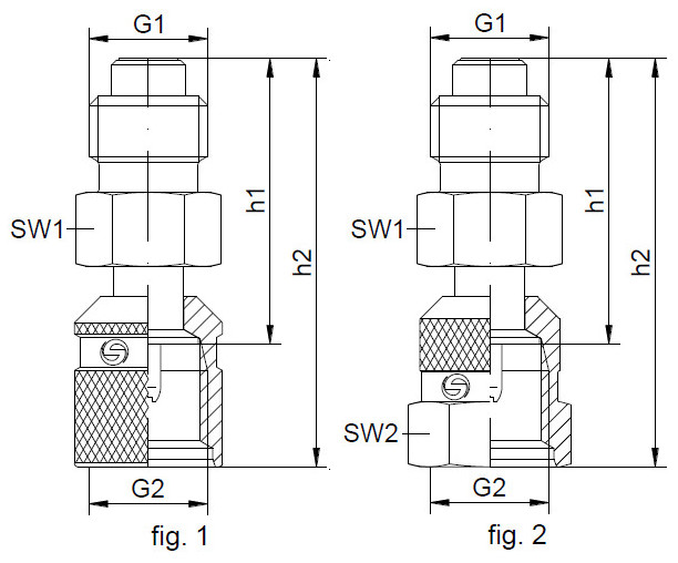 Adaptor punct masura filet interior-exterior (fara SUPAPA)