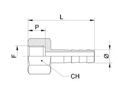 STUT PORTFURTUN FILET INTERIOR BSPP poza tehnica